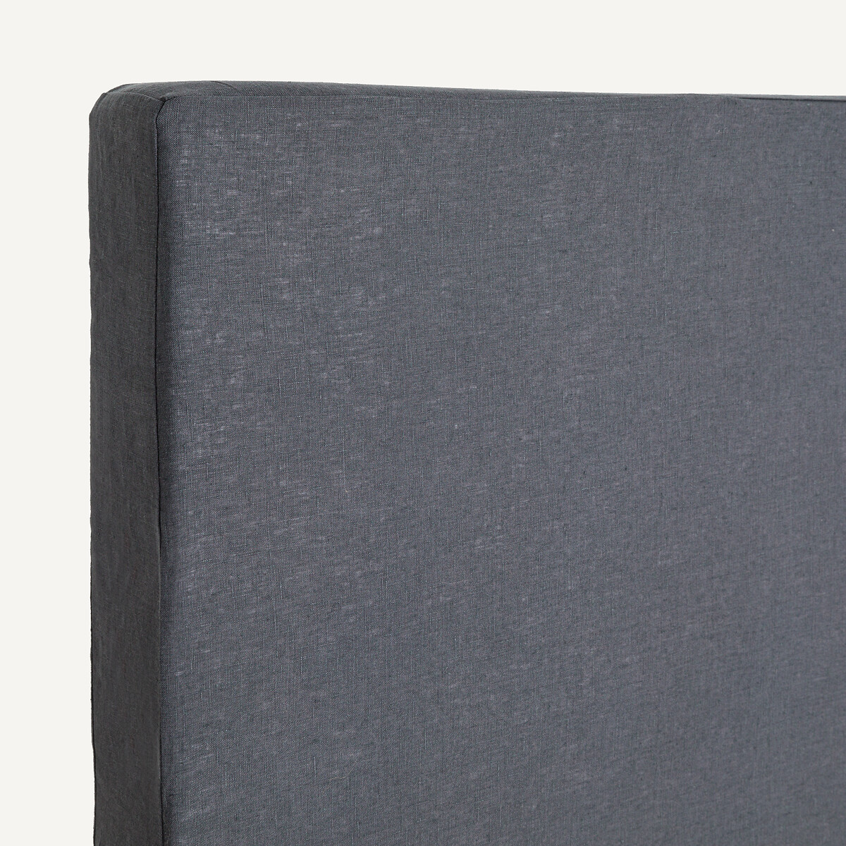 Housse tête de lit pur lin STADIA hauteur 120 cm gris éléphant, AM.PM