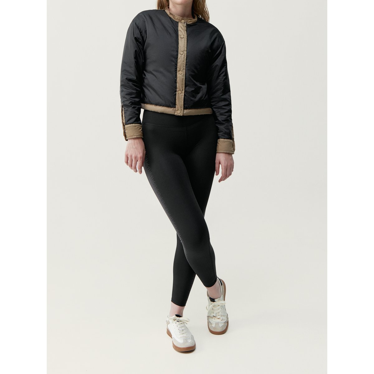 Veste de sport boutonné Performance Athleisure TOVE beige, BORN