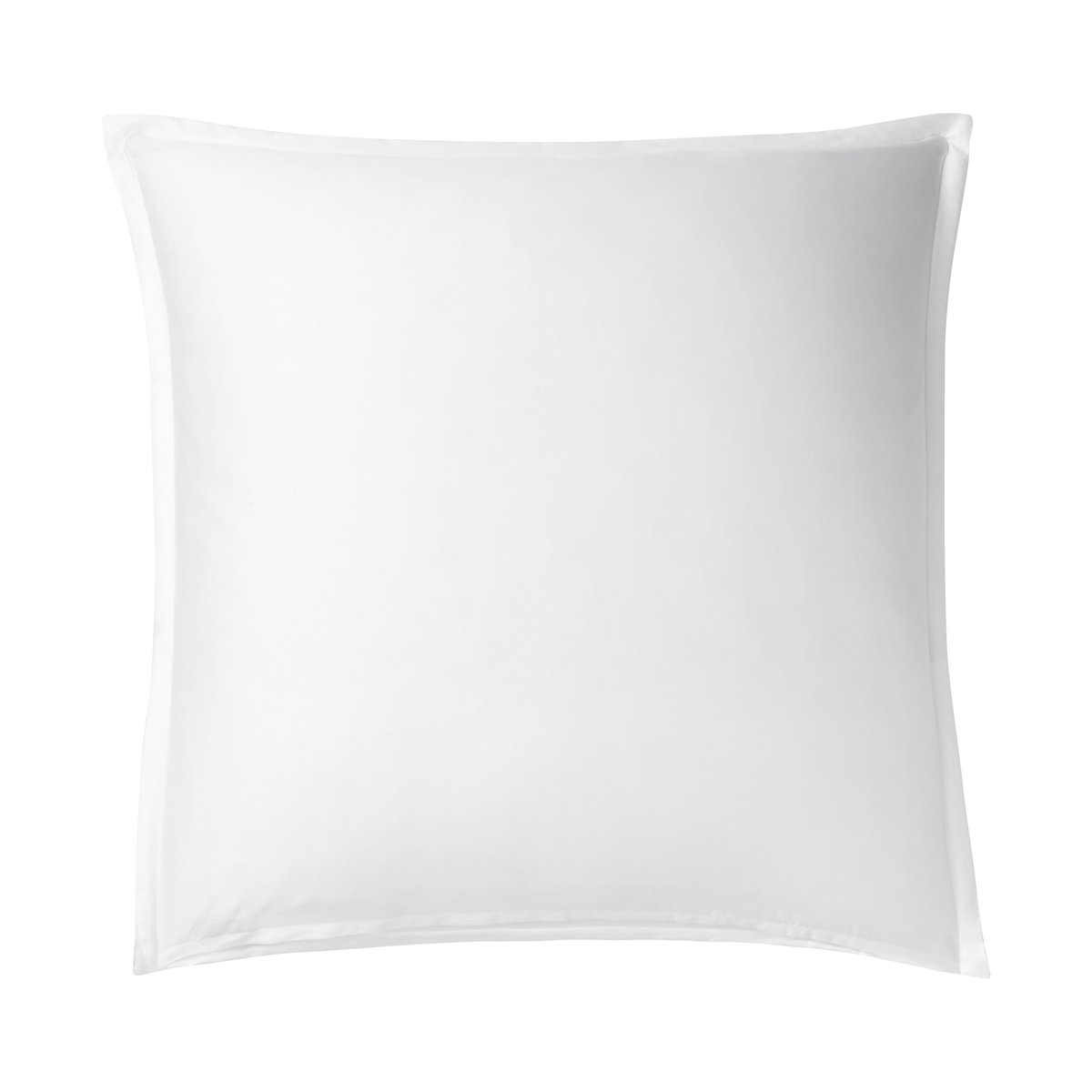 Taie d'oreiller imprimée en satin de coton bio, AMAZONE blanc, ALEXANDRE TURPAULT