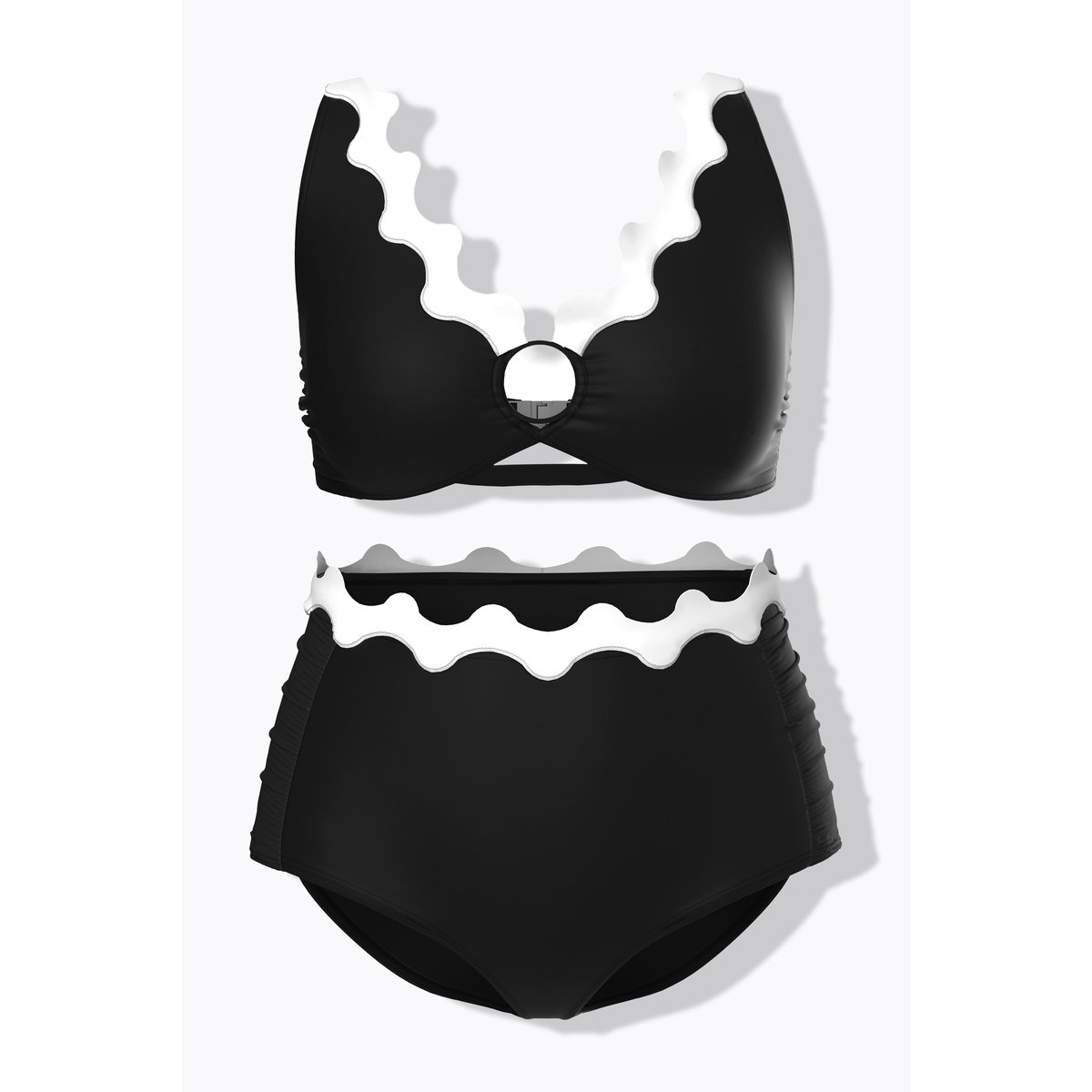 Bikini à bonnets souples noir, ULLA POPKEN