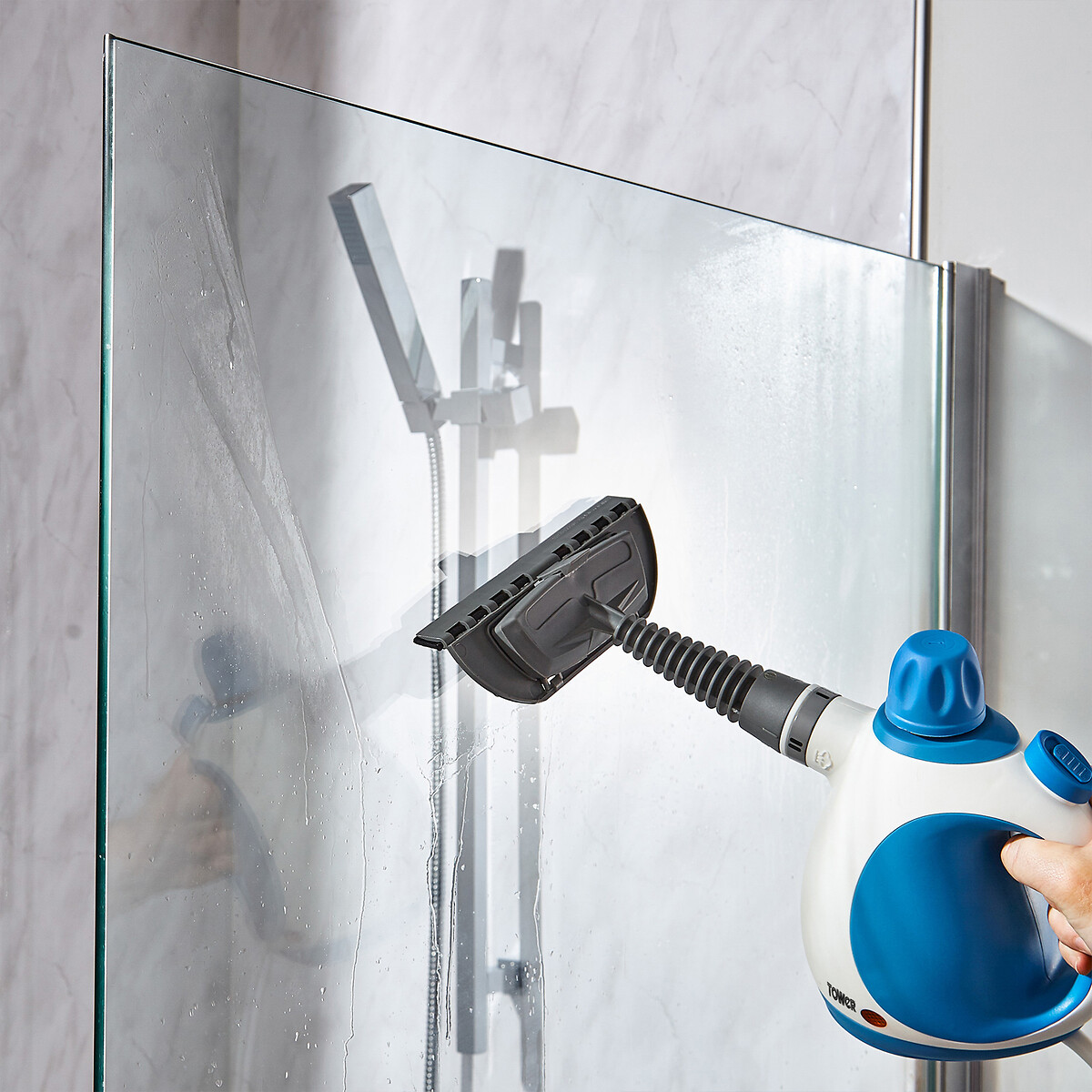 THS10 Handheld Steam Cleaner - T134000 blue, TOWER