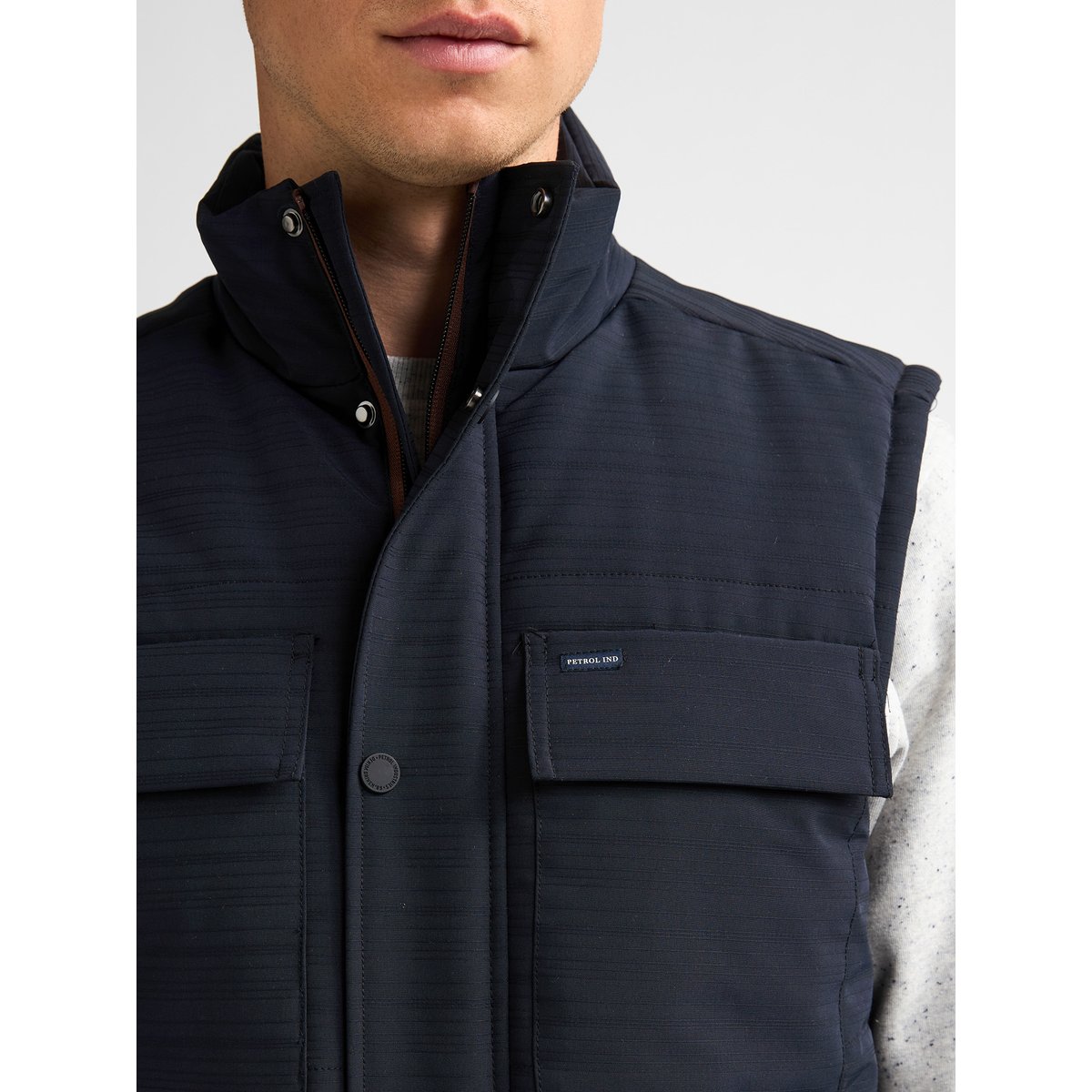 Gilet utilitaire résistant grayson noir deep black, PETROL INDUSTRIES
