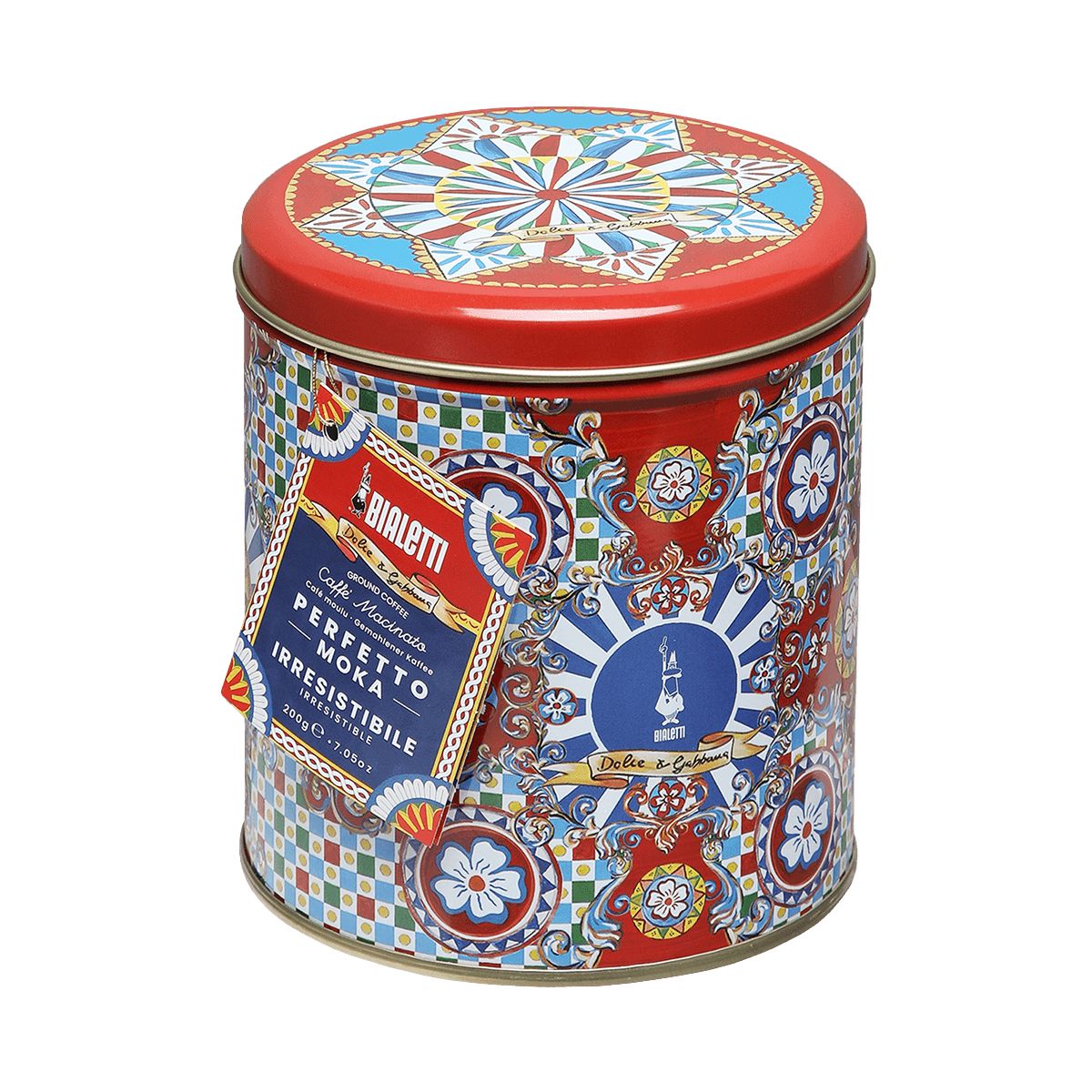 Café moulu Boite Perfetto Moka Collection D&G couleur unique, BIALETTI