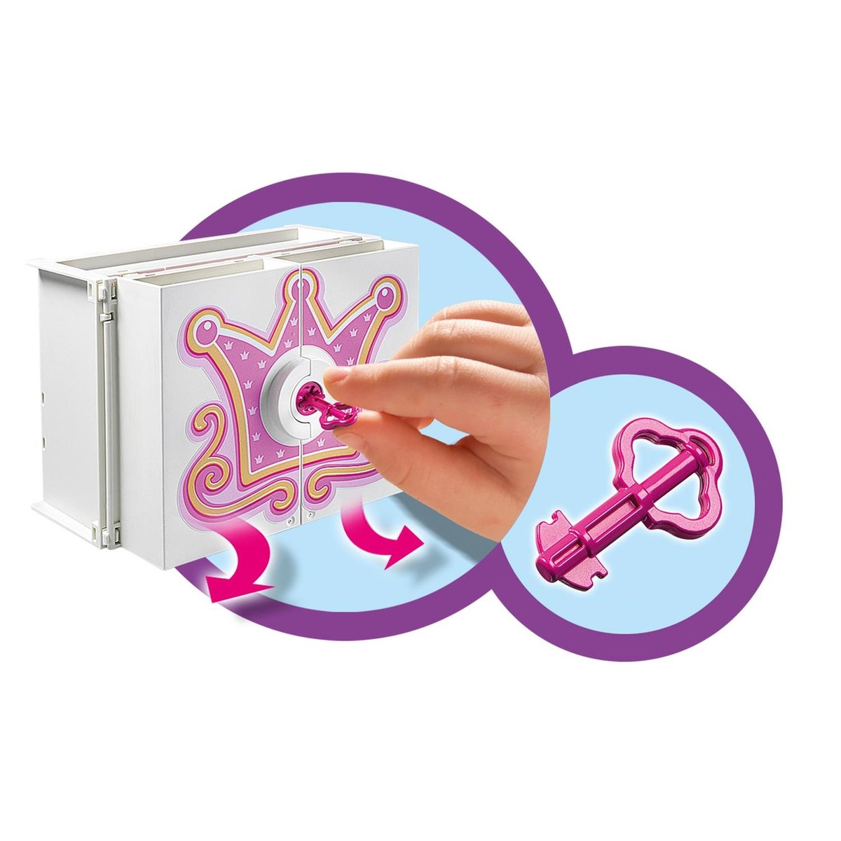 Coffre Cour royale - 4898 multicolore, PLAYMOBIL