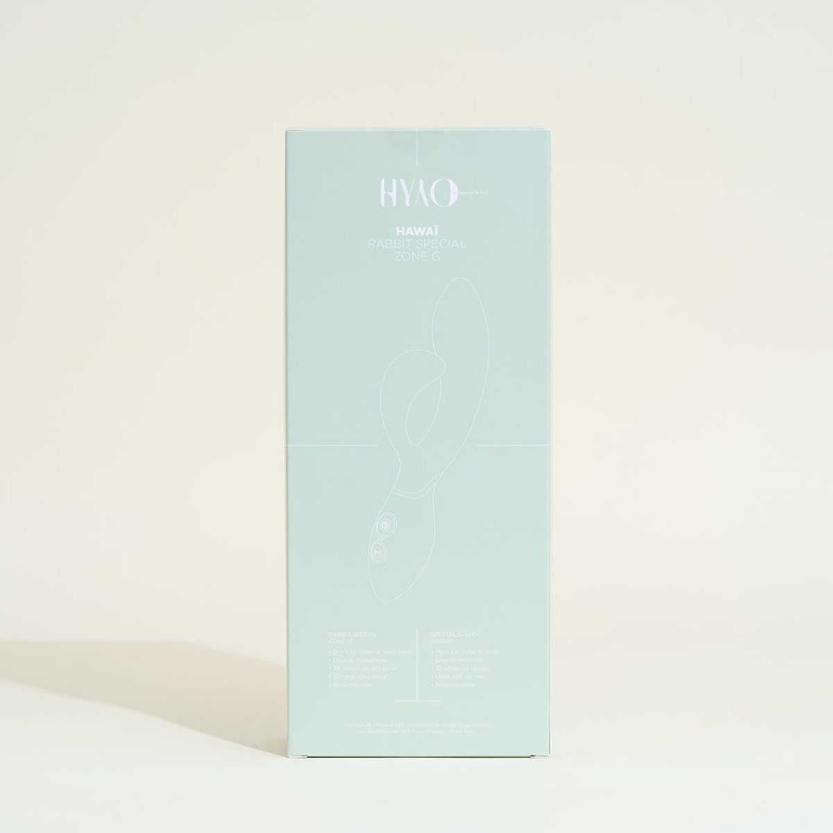 Vibromasseur Rabbit spécial zone G Hawaï vert, HYYO