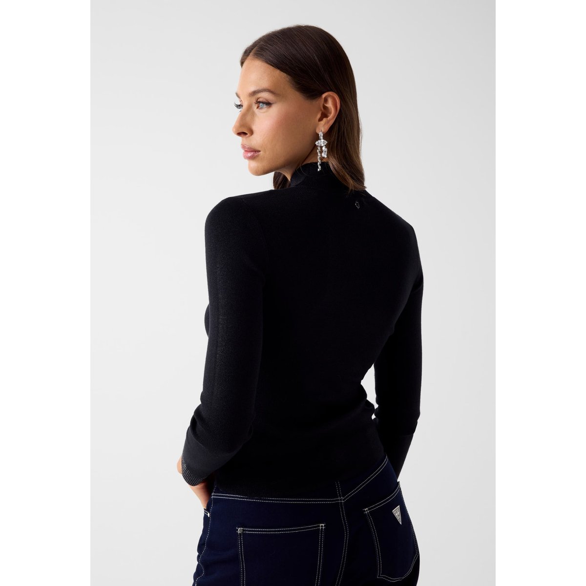 Pull En Strass noir, GUESS