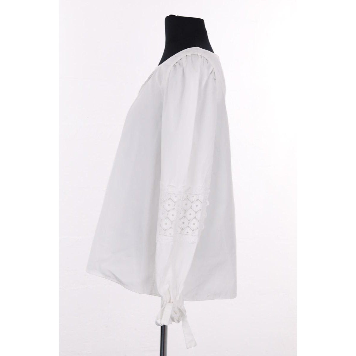 Blouse - Très Bon État blanc, CLAUDIE PIERLOT
