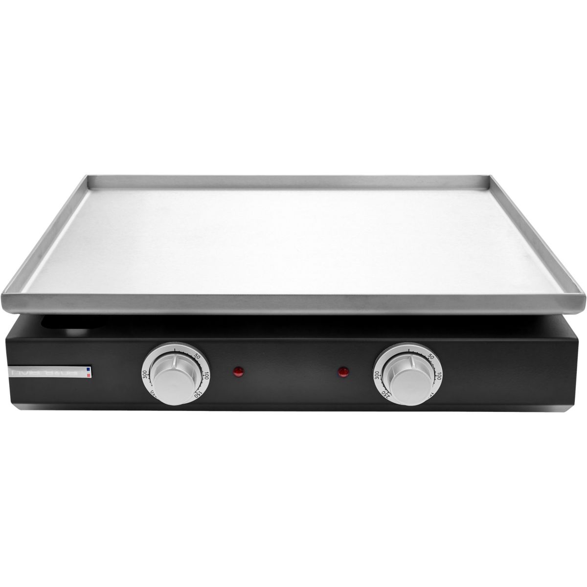 Plancha électrique QPL1230 inox 2 brûleurs à poser, 55x40 cm inox, RIVIERA & BAR