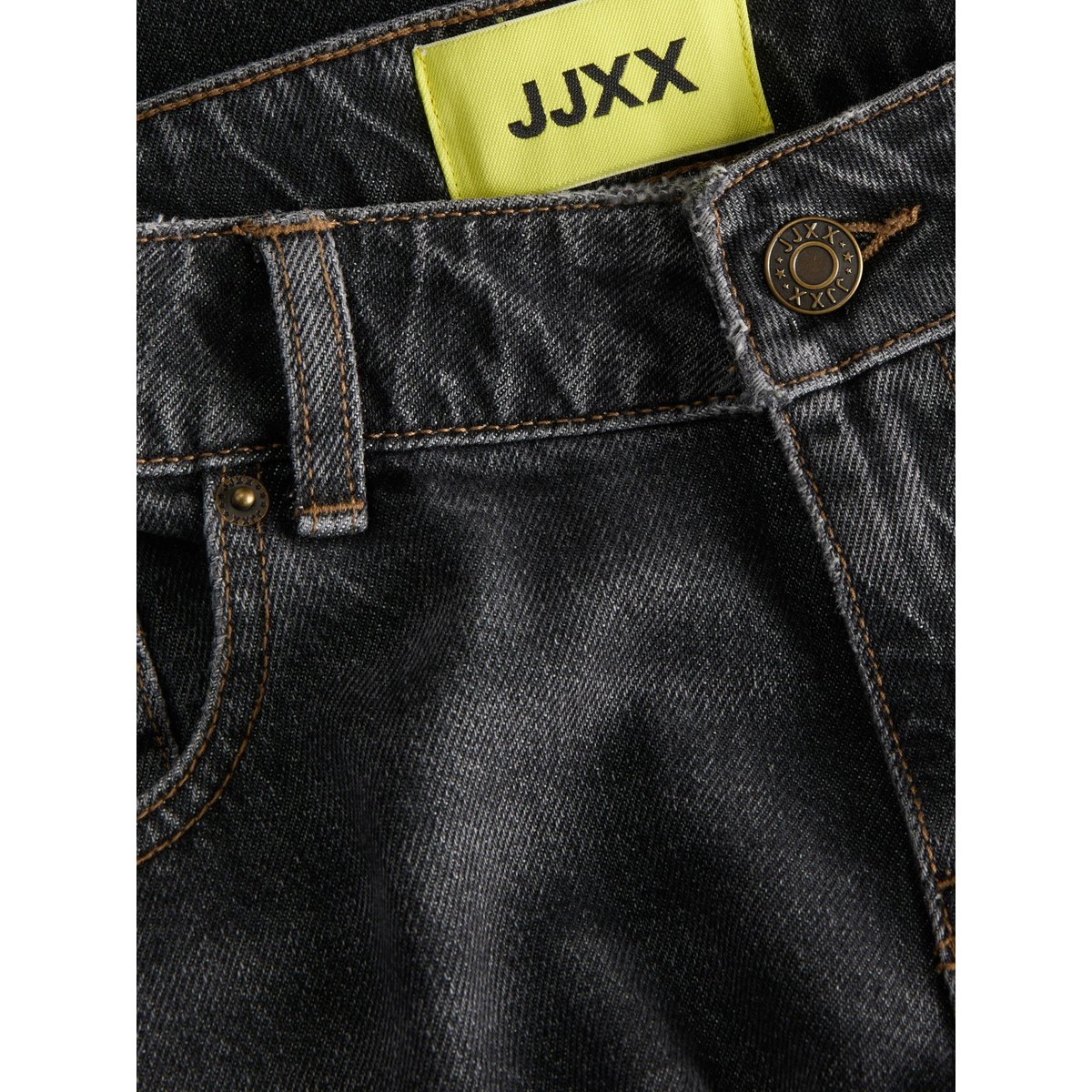 Jean À Coupe Loose black denim, JJXX