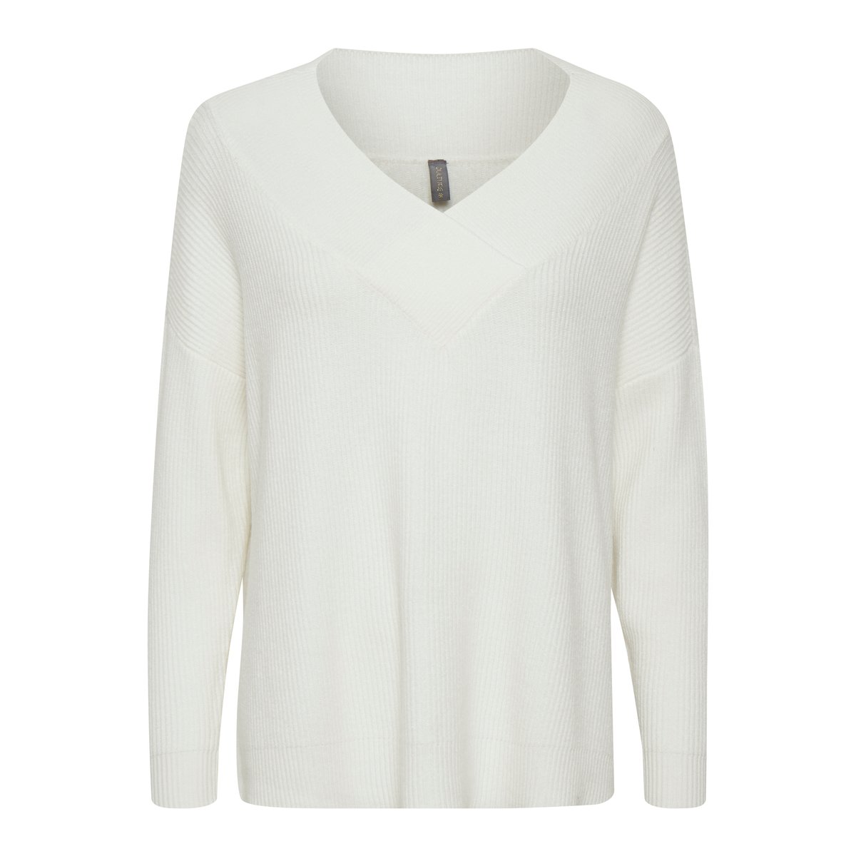 Pullover tricoté blanc spring gardenia, CULTURE
