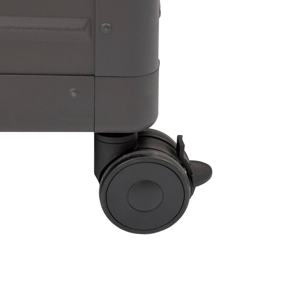Coffre de rangement 670L à roulettes EDENIO gris graphite, HESPERIDE