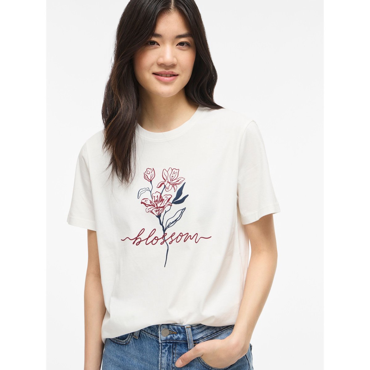 T-Shirt blanc - snow white1, VILA