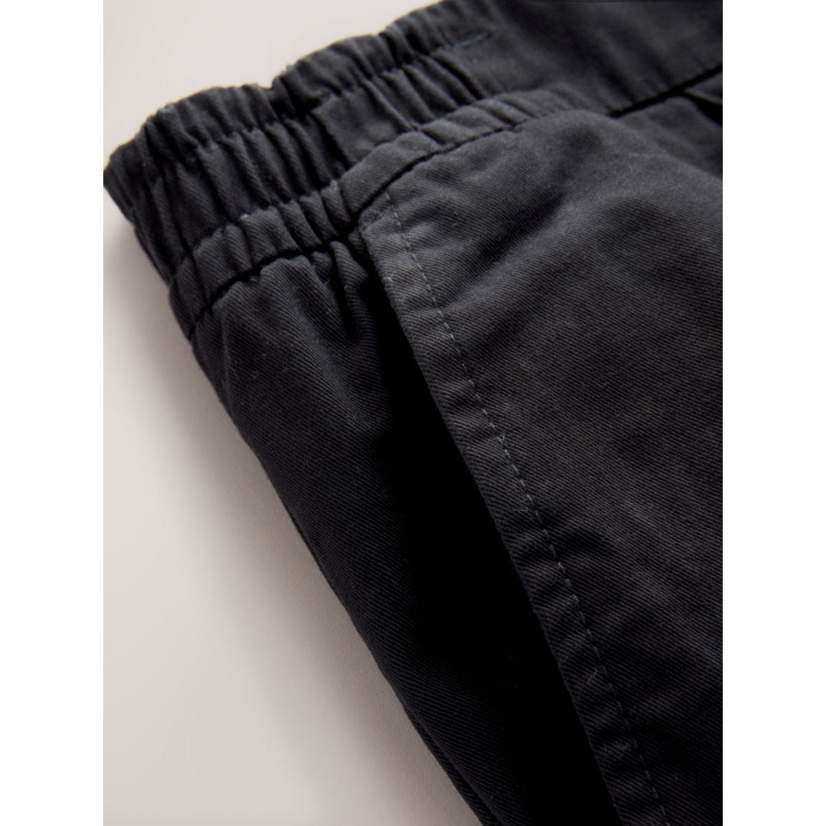 Pantalon chino stretch noir, NEXT