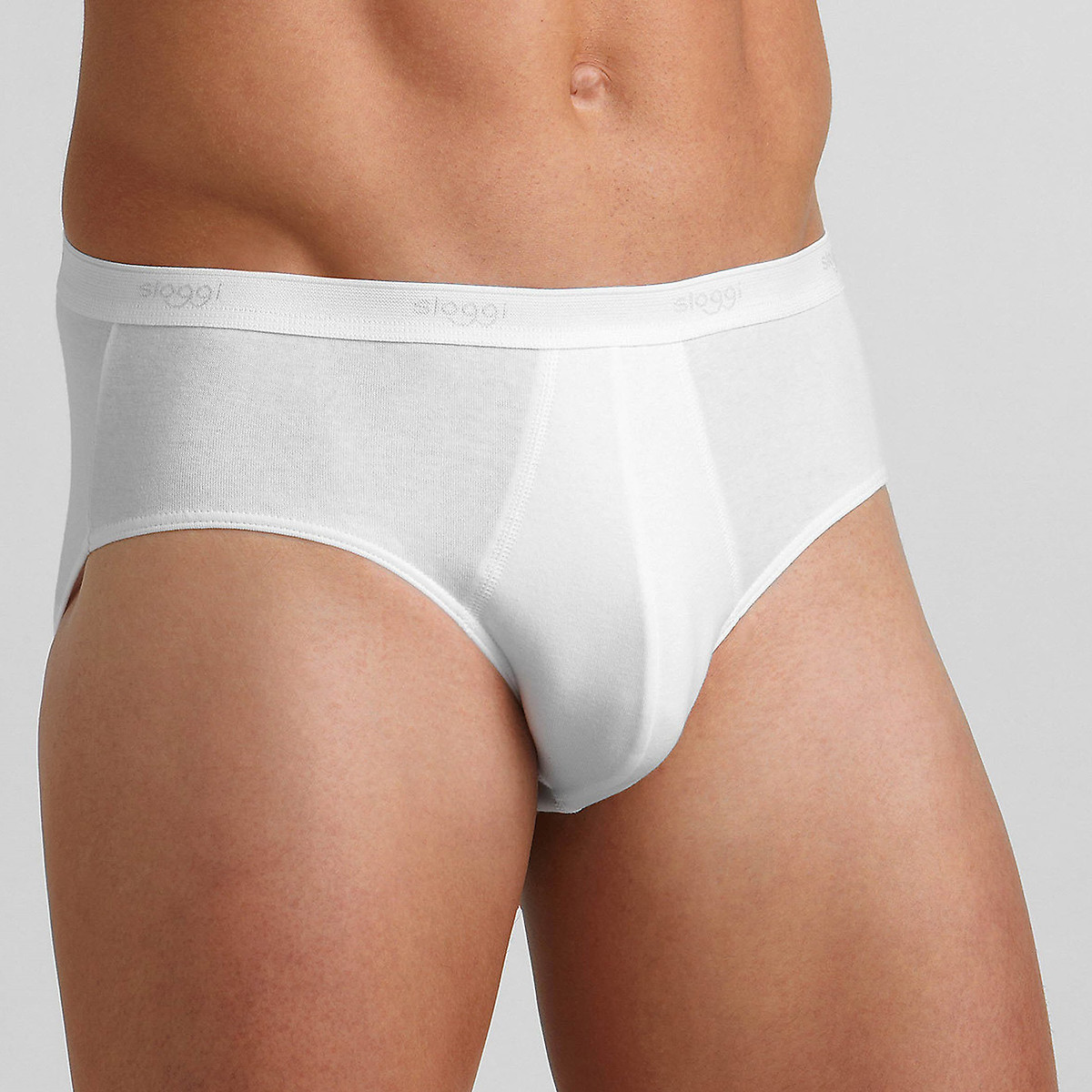 Set di 3 slip BASIC bianco, SLOGGI
