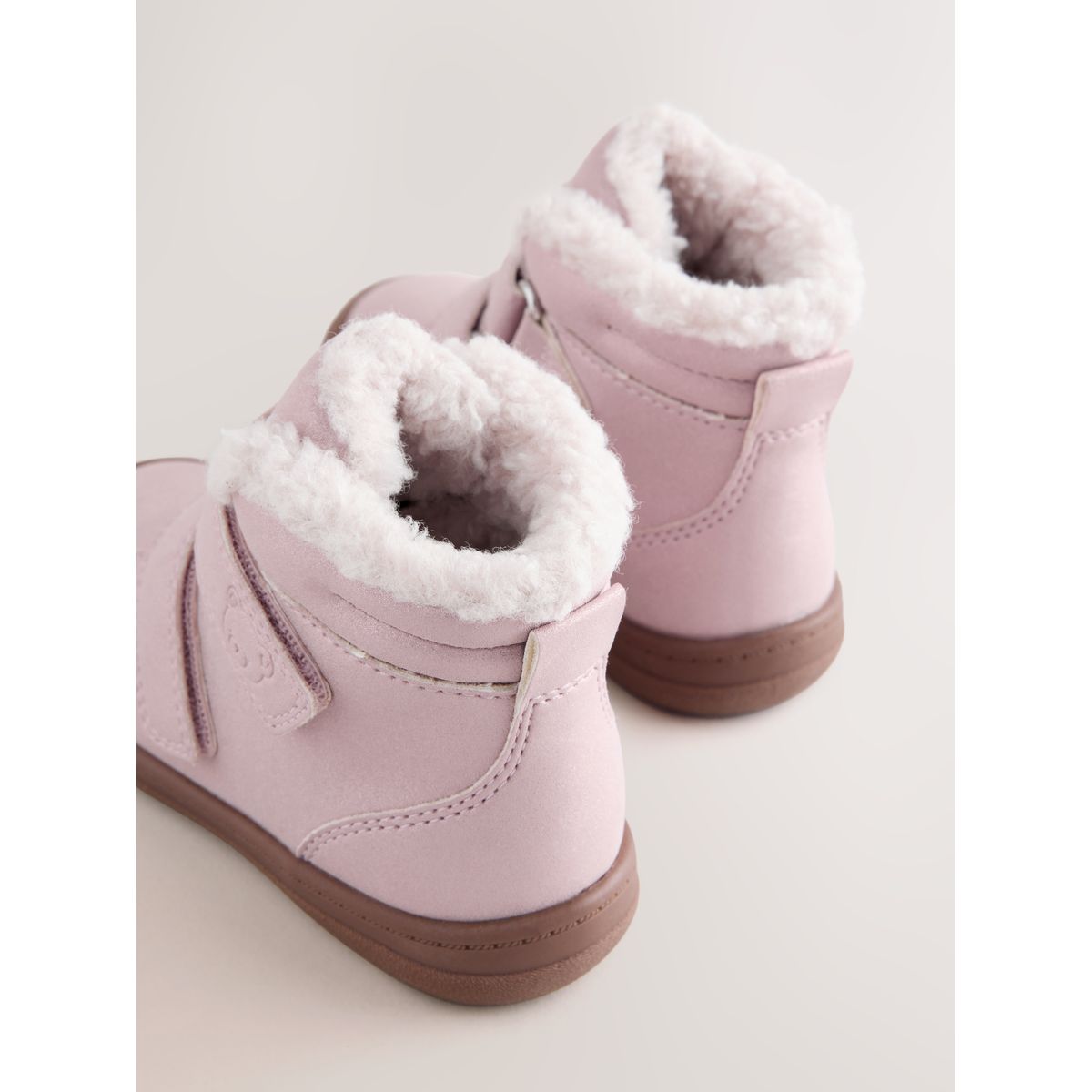 Bottines imperméables à scratch rose, NEXT