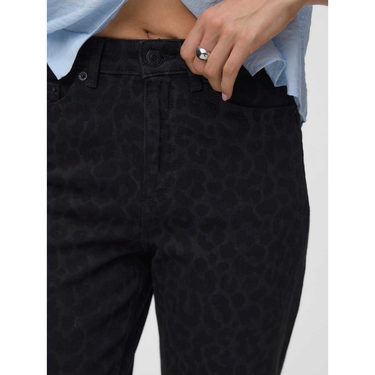 Jean Mom black denim, VERO MODA
