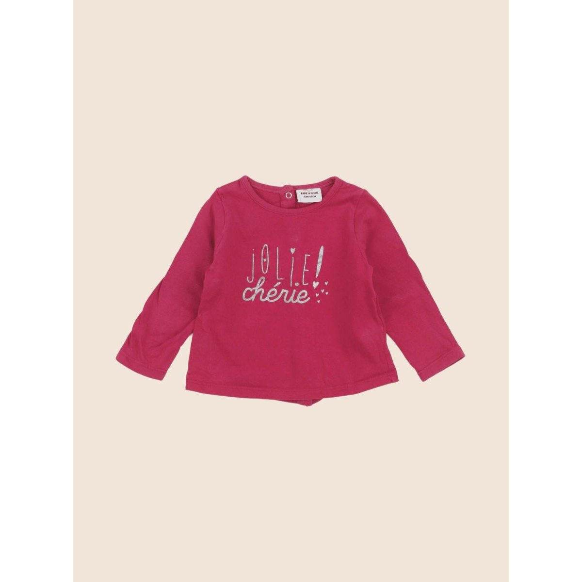 Tee-shirt - Très bon état rose, TAPE A L'OEIL