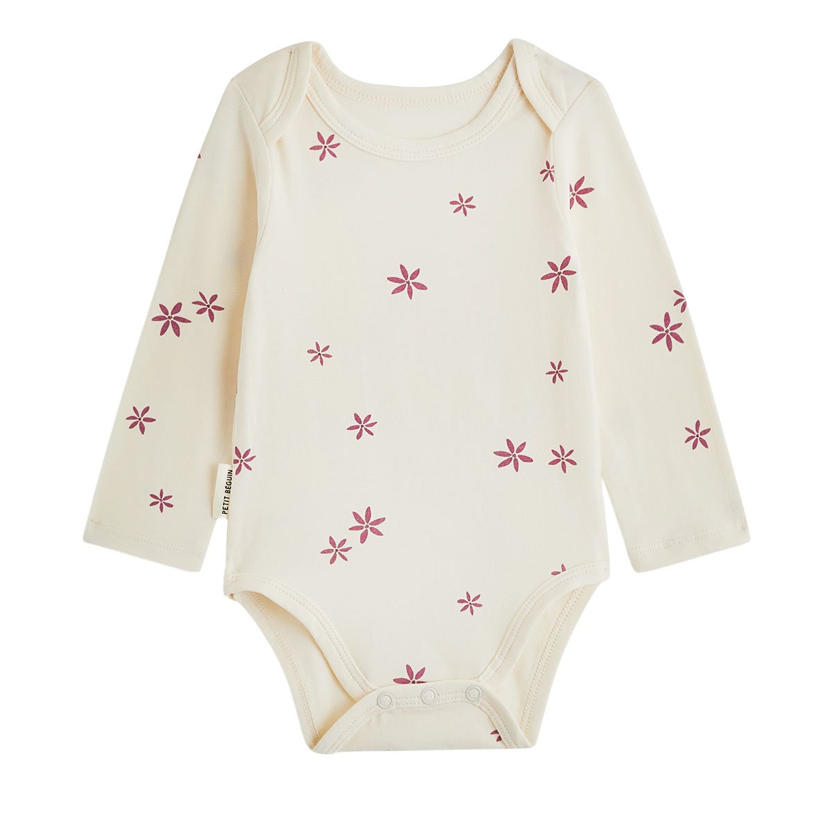 Lot de 2 bodies bébé manches longues Misti vert, PETIT BEGUIN