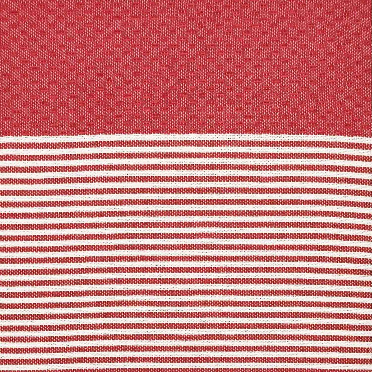 Fouta serviette de plage 100x200 cm coton recyclé Seychelles REVA COLLECTION rouge, SEVIRA KIDS
