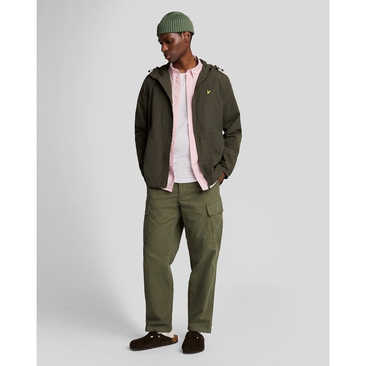 Chemise manches courtes rose clair, LYLE & SCOTT
