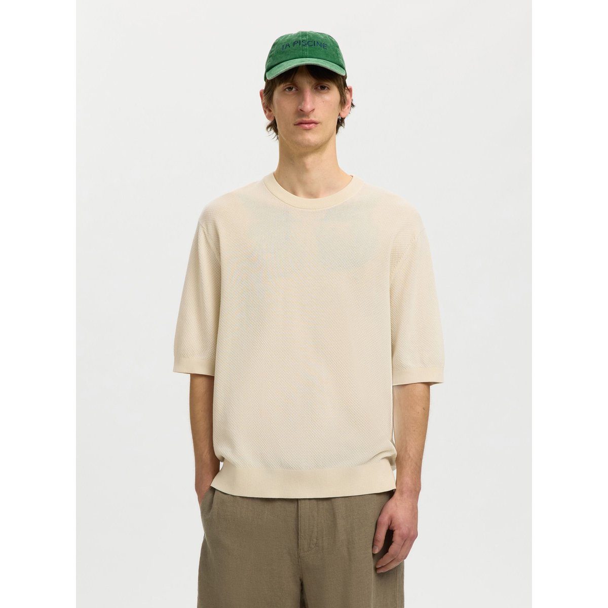 T-Shirt birch, SELECTED