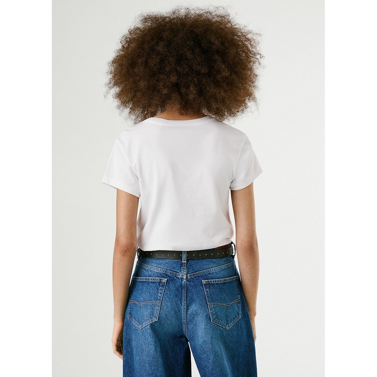 Printed Short Sleeve T-Shirt white, PEPE JEANS