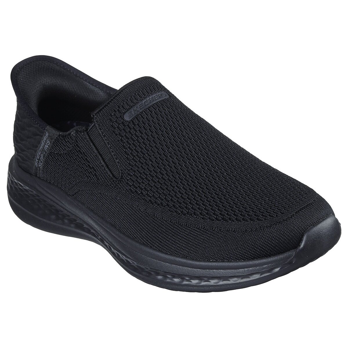 Baskets Slip-Ins: Slade - Deacon noir, SKECHERS