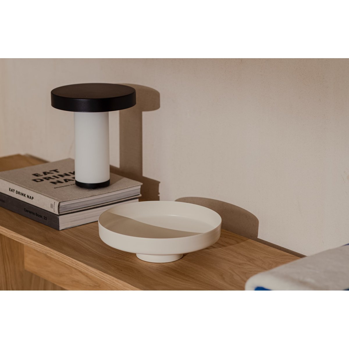 Bol en acier VILU beige sable, NOO.MA