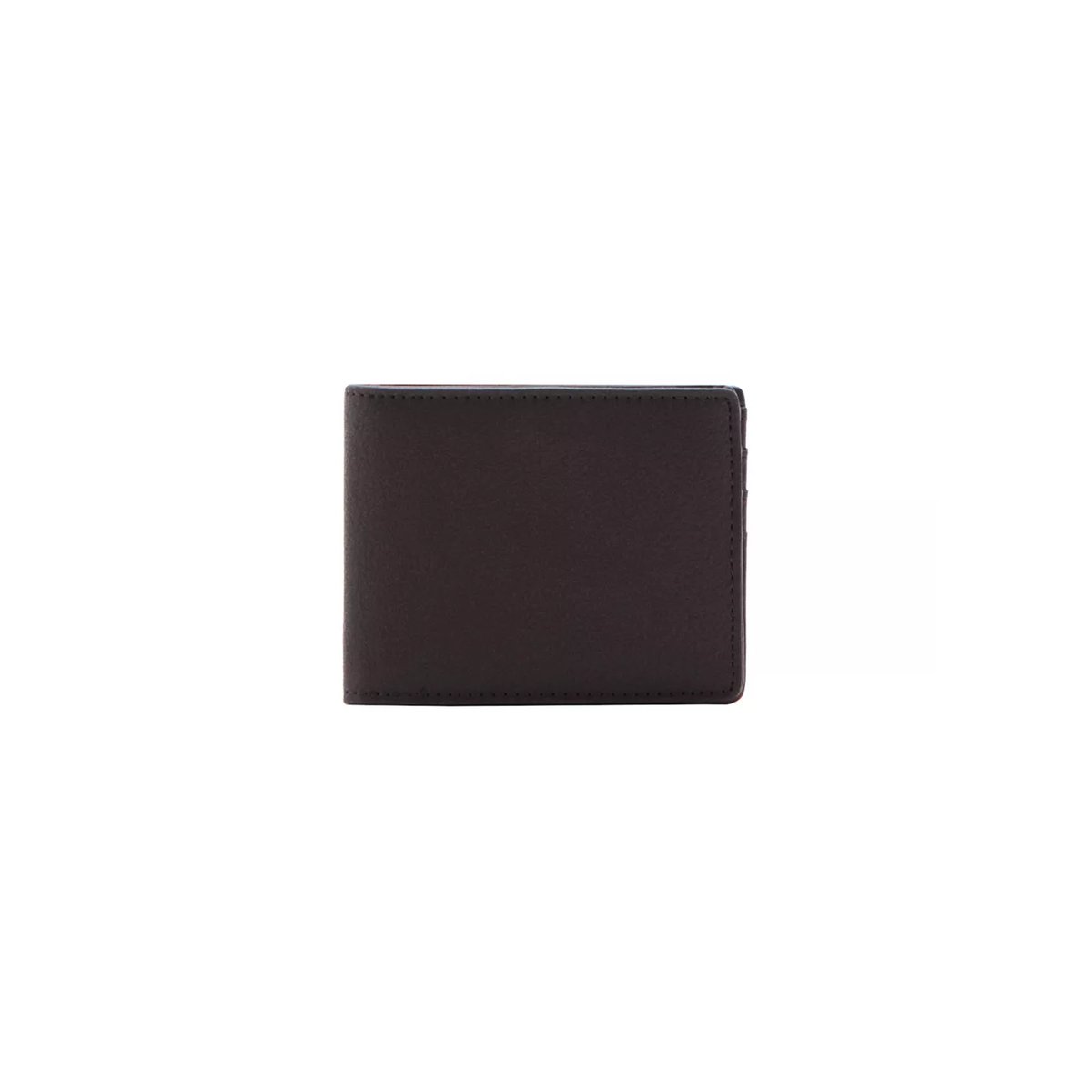 Portefeuille avec effet grainé marron, MANGO MAN