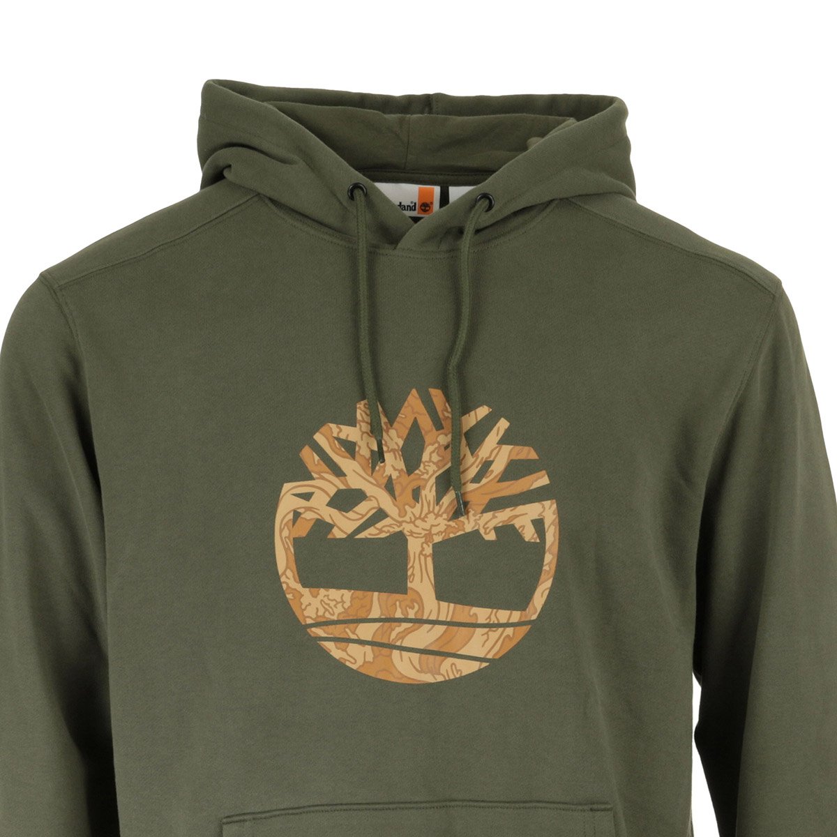 Sweat Front Camo Tree Logo Ho leaf green, TIMBERLAND