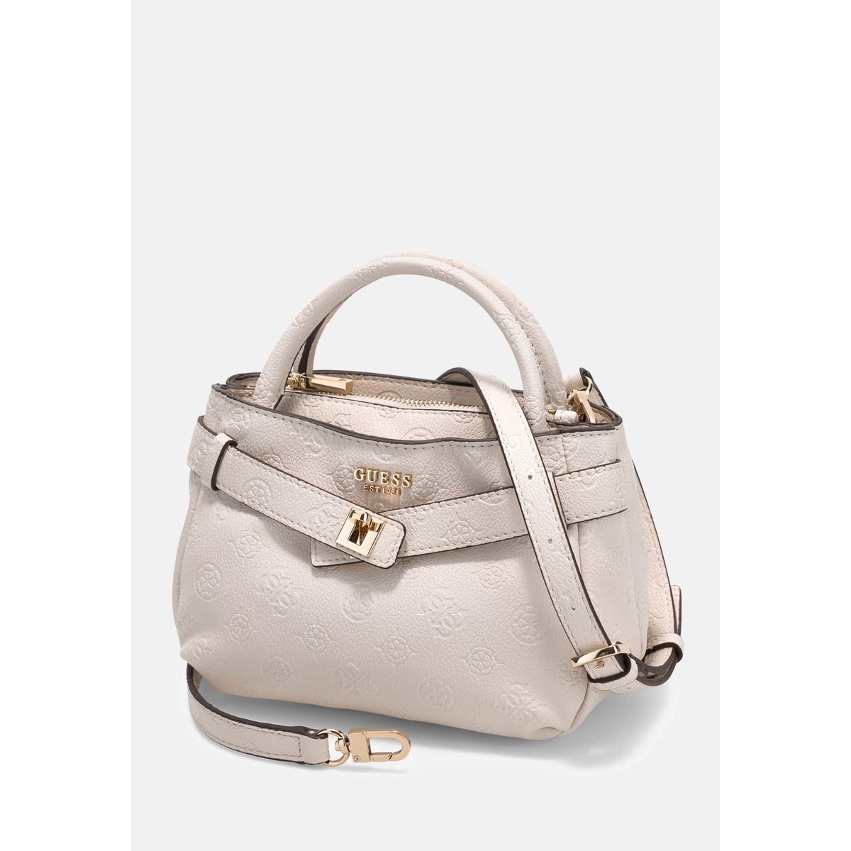 Sac Bandoulière Avec Logo Ella gris clair, GUESS