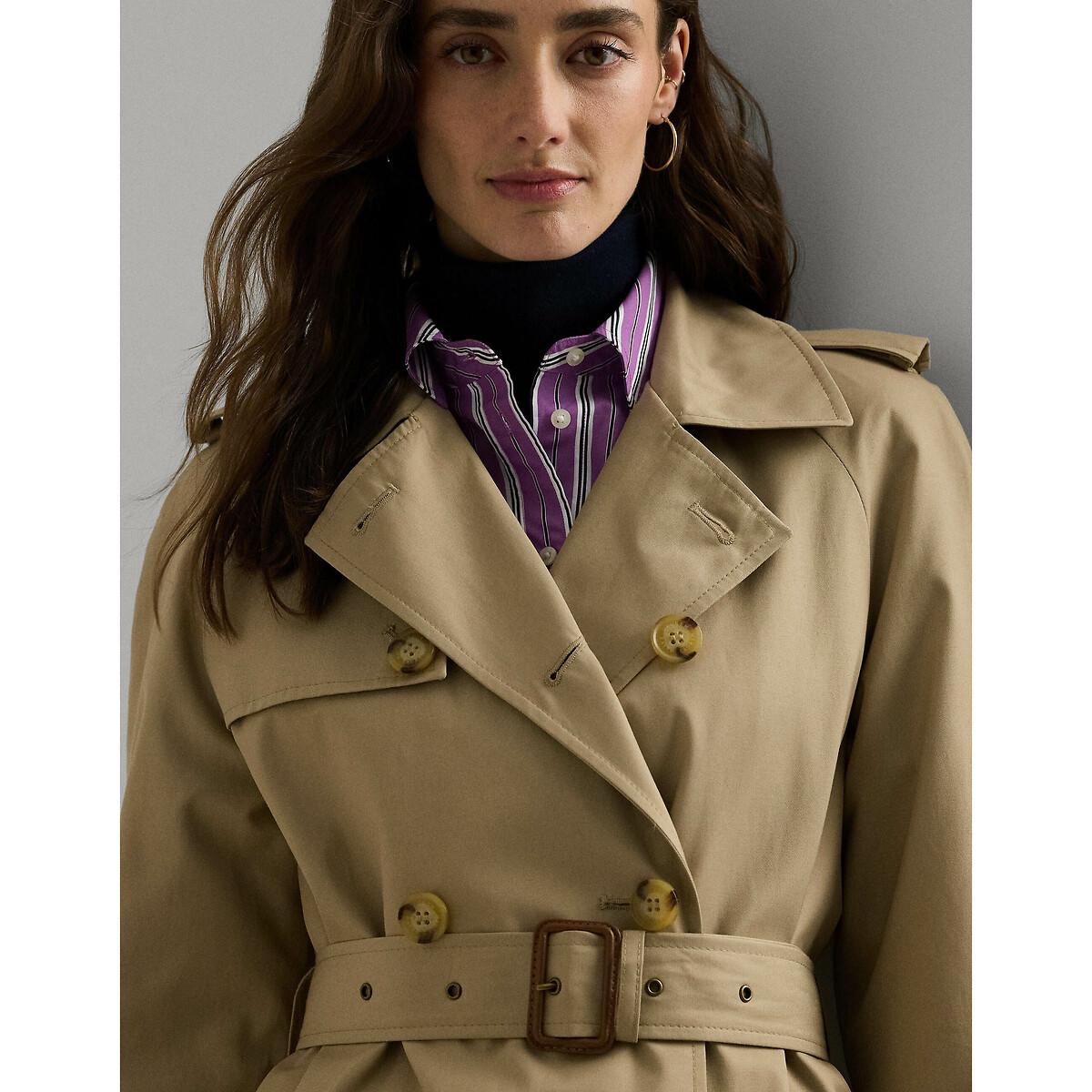 Trench ceinturé beige, LAUREN RALPH LAUREN