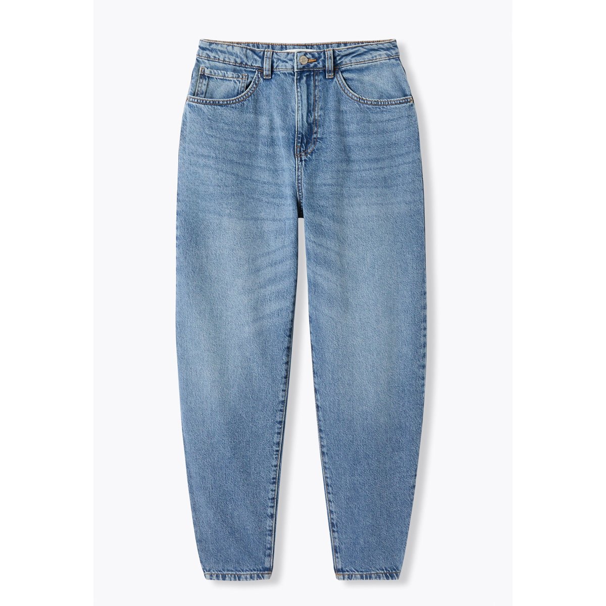 Jean balloon taille haute jean noir, PROMOD