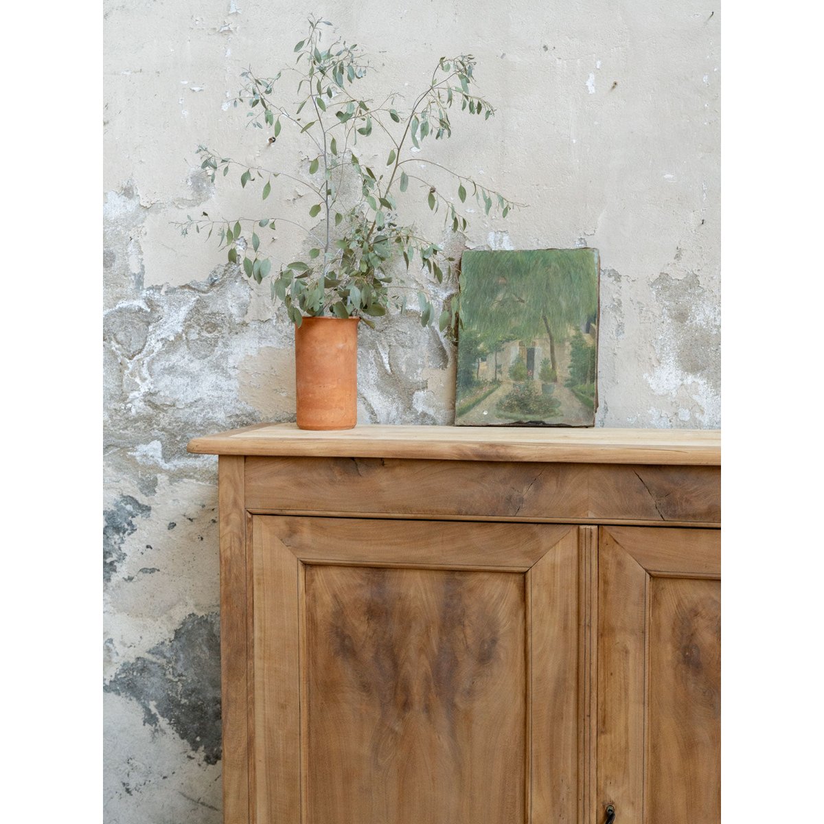 Buffet haut en bois Gilbert N°1915 - Bon état bois clair, DEBONGOUT