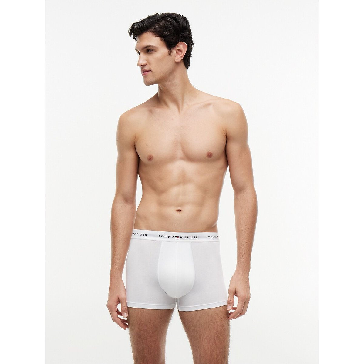 Set van 3 boxershorts Everyday Essentials zwart+grijs+wit, TOMMY HILFIGER