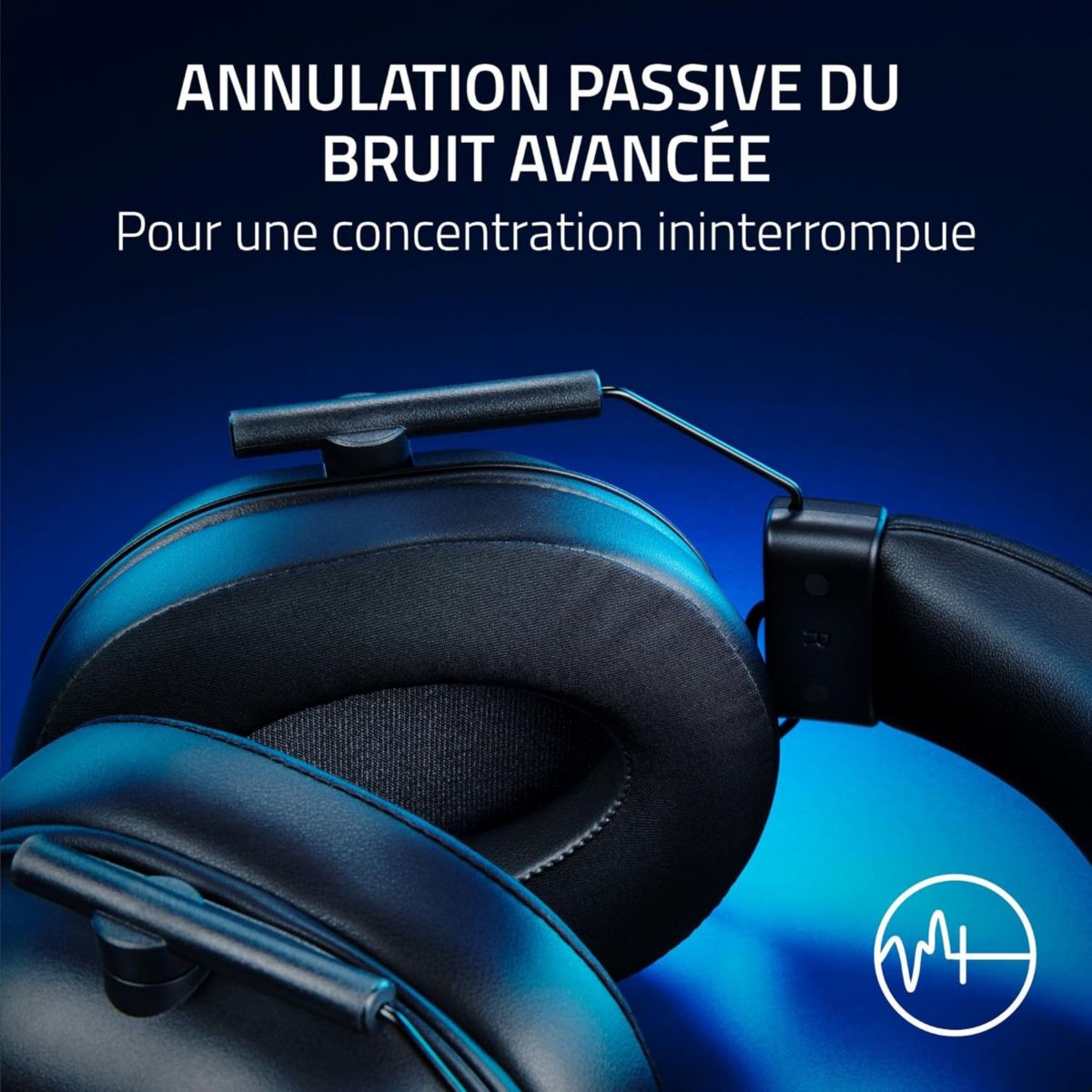 Casque gamer BlackShark V2 X Blanc PS5 couleur unique, RAZER