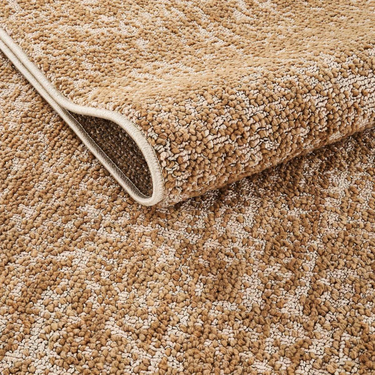 Tapis kilim faux uni, tissage authentique, design épuré, DUCCA beige, crème, UN AMOUR DE TAPIS