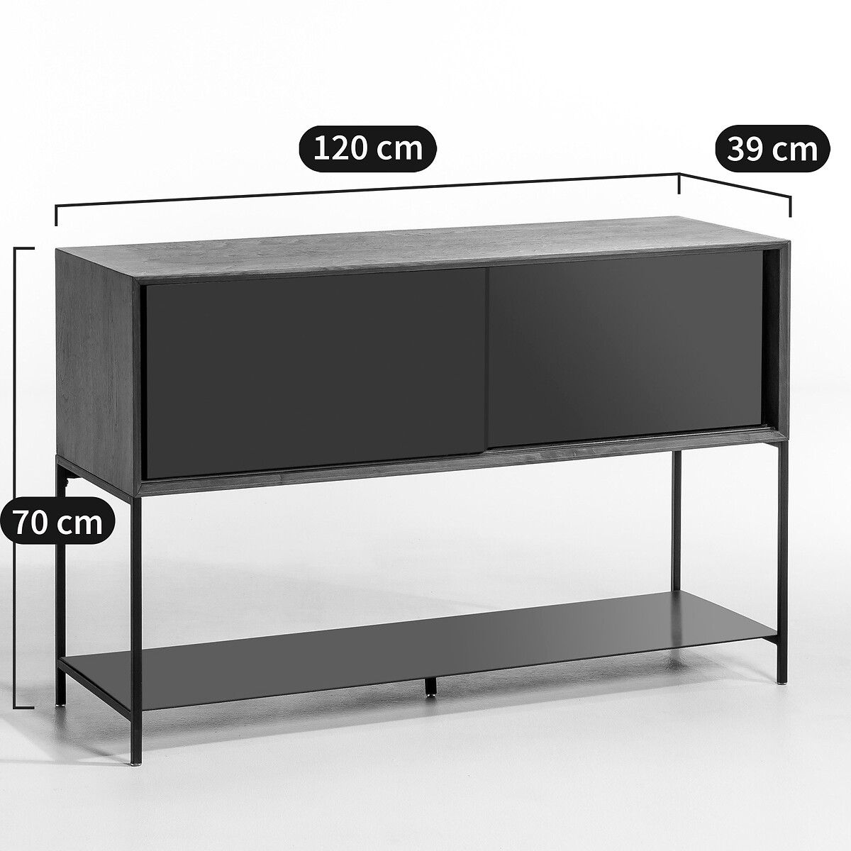 Buffet en enfilade, Mambo noir, AM.PM