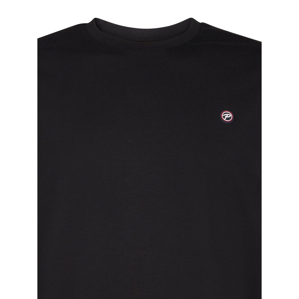 T-shirt col rond manches longues noir, PETROL INDUSTRIES