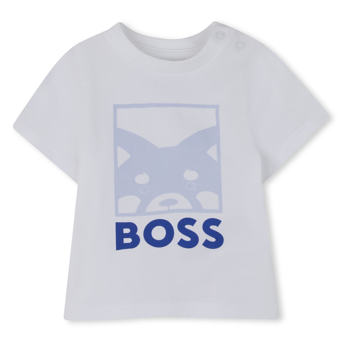 Ensemble cardigan, pantalon et t-shirt ciel, BOSS KIDSWEAR