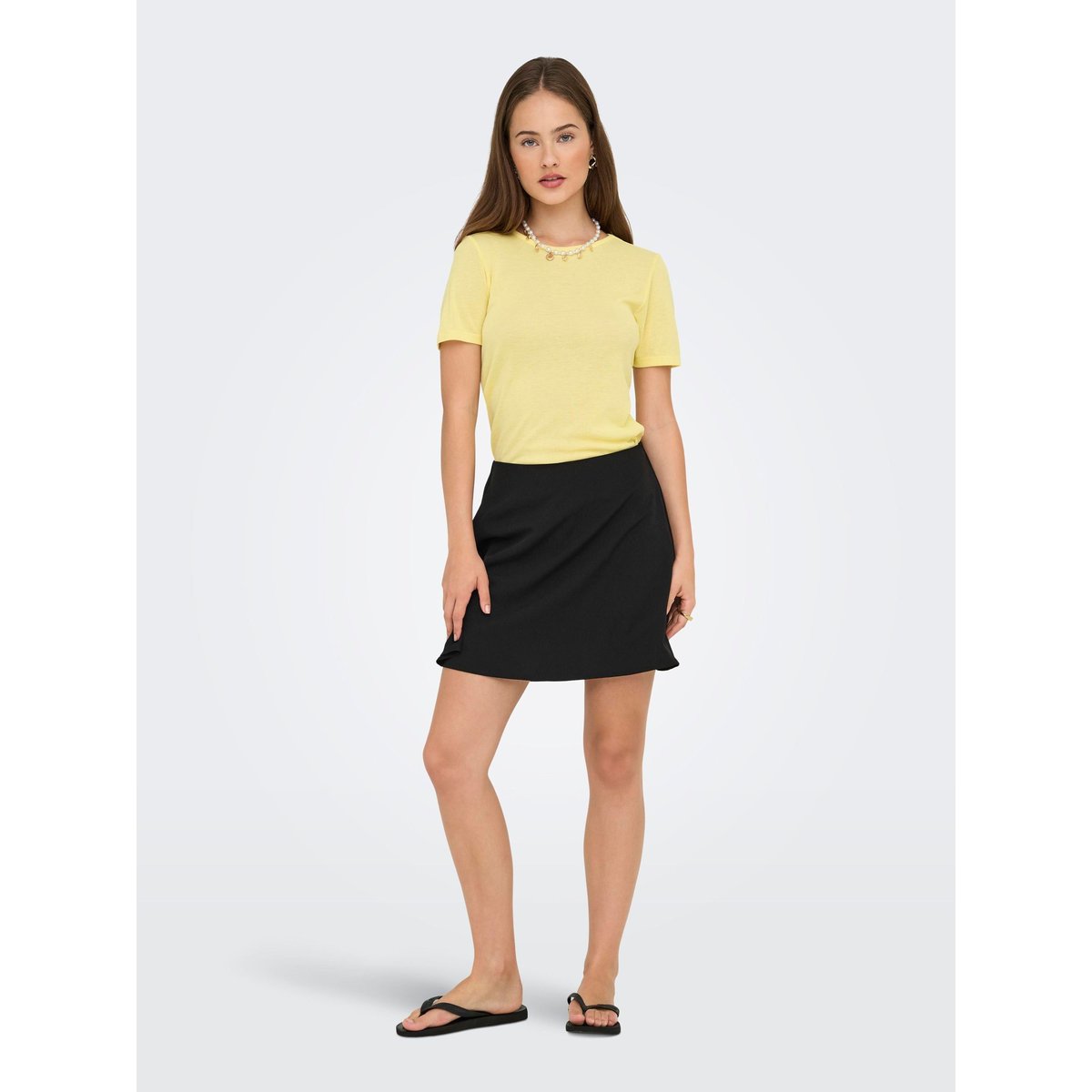 T-Shirt jaune - lemon meringue 1, ONLY