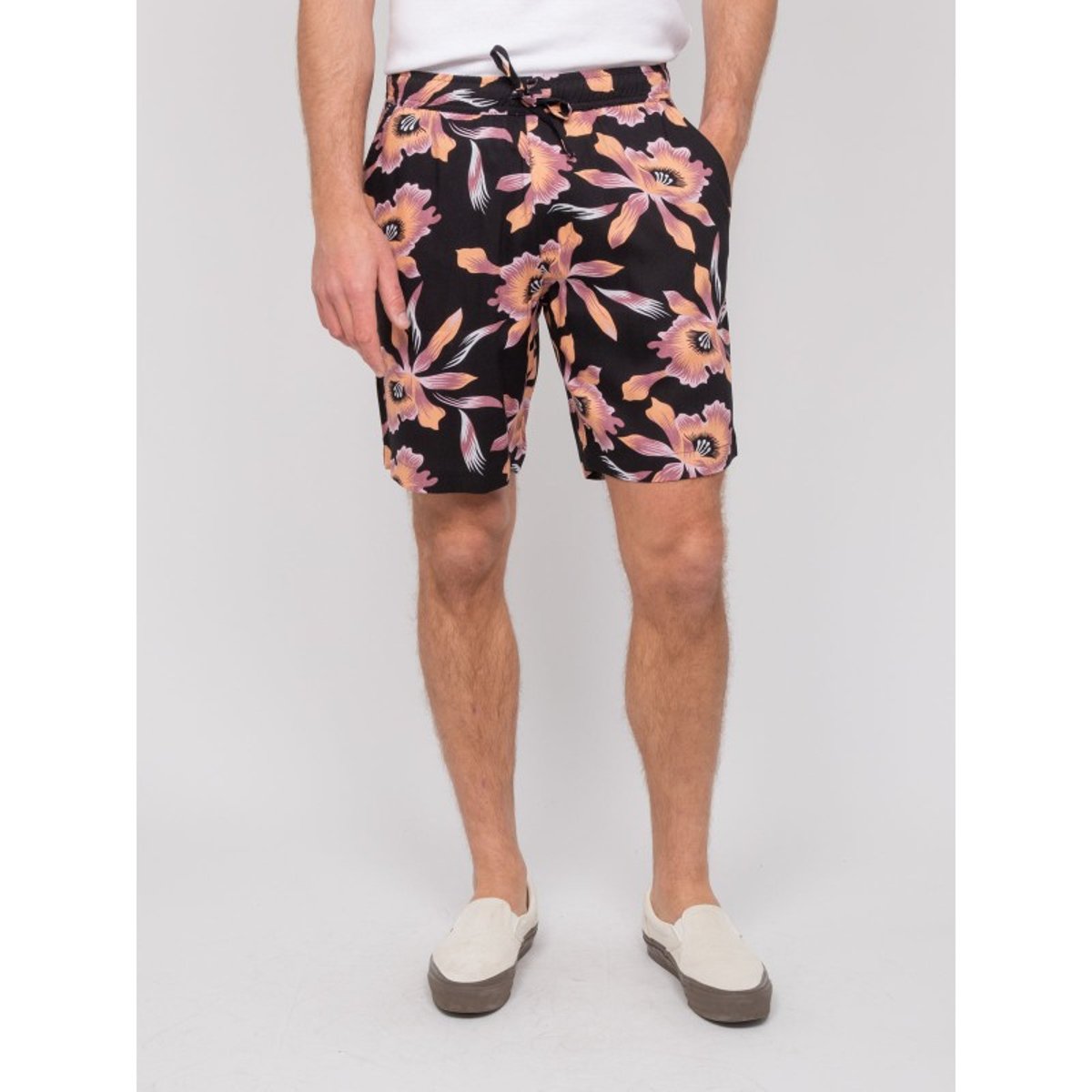 Bermuda Fluide Motifs Bali noir, RITCHIE
