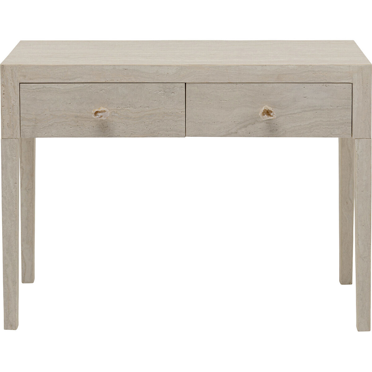 Konsole Travertino Drawers 100x77cm beige, KARE DESIGN