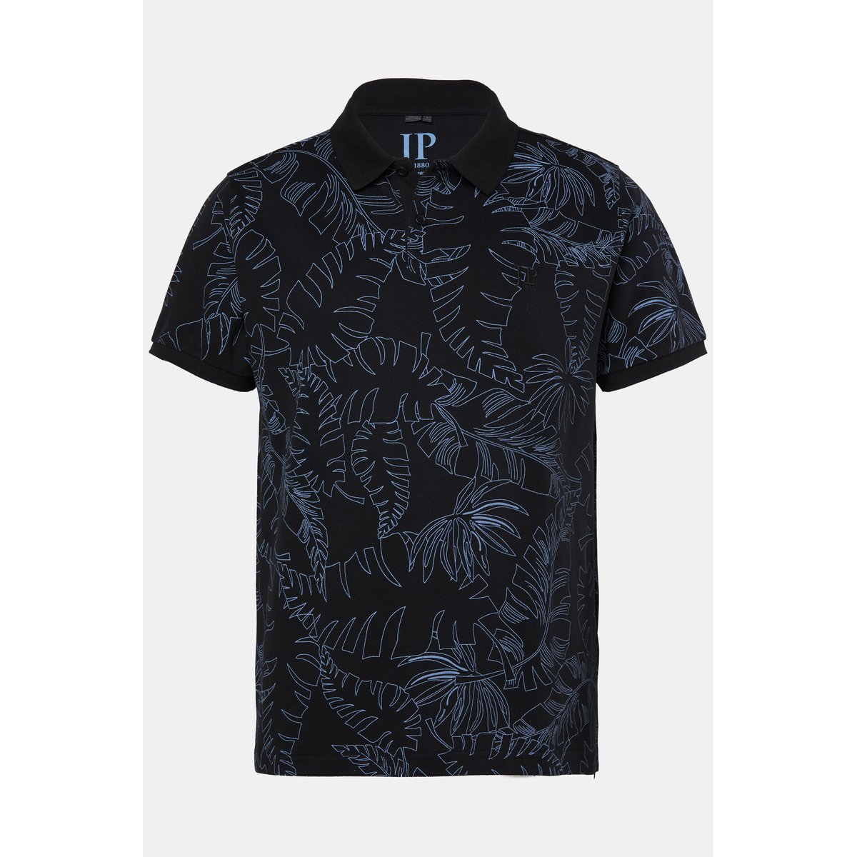 Polo en piqué noir, JP1880