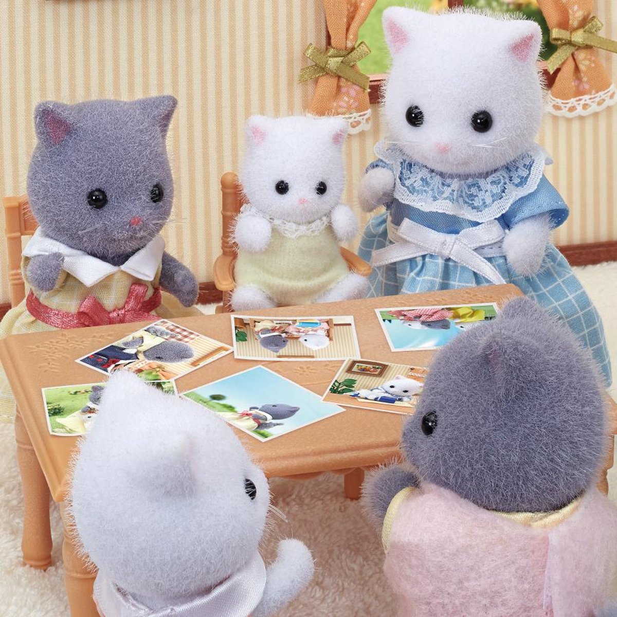 5456 Le bébé chat persan autres, SYLVANIAN FAMILIES