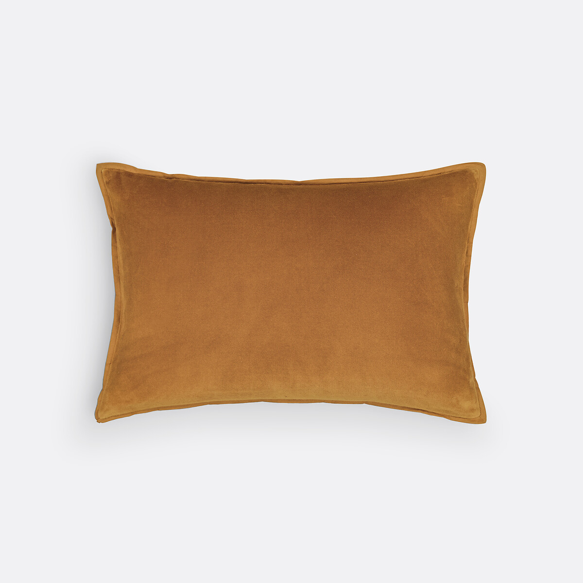 Capa de almofada de veludo lisa, Alette caramelo, LA REDOUTE INTERIEURS