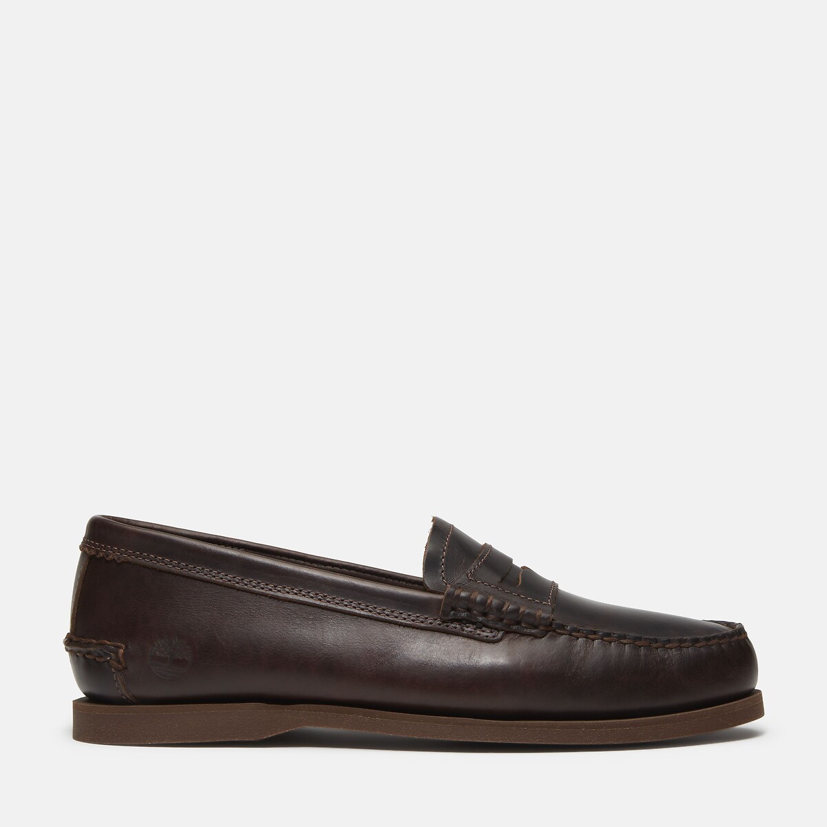 Klassieke leren loafers kastanje, TIMBERLAND