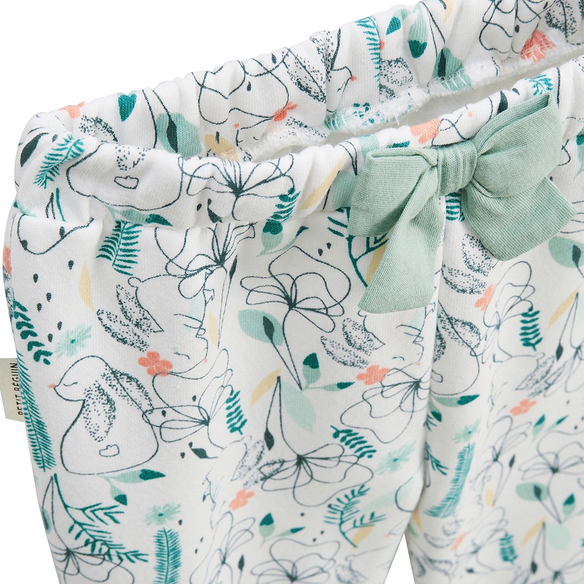 Ensemble enfant sweat et pantalon en molleton Misscerise bleu, PETIT BEGUIN