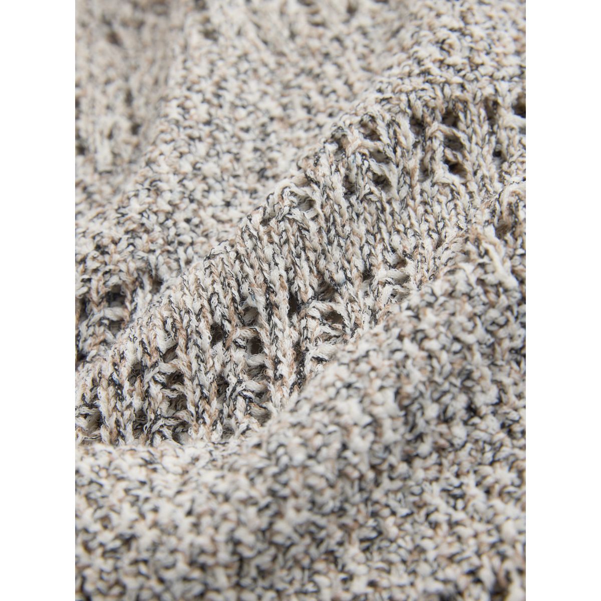 Polo standard en coton au crochet col trophy naturel, NEXT