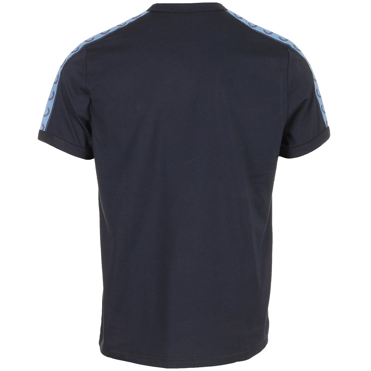 T-shirt CONTRAST TAPE RINGER navy ace blue, FRED PERRY